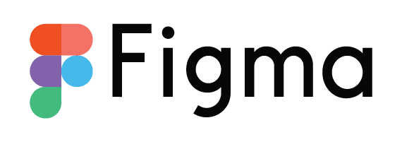 Figma logo featuring colourful multi-shape icon and bold black text displayed on a light grey background